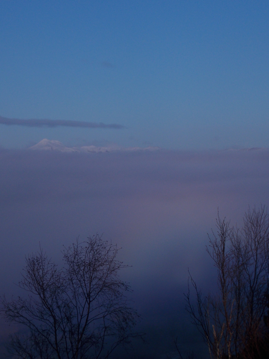 Helen Toole: rainbow in the clouds