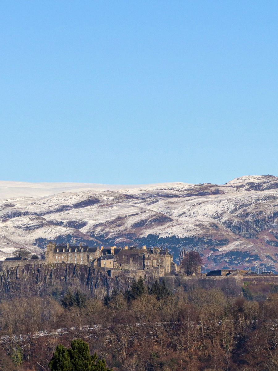 Jo Hendry: Cambusbarron Stirling Castle from Gillies Hill