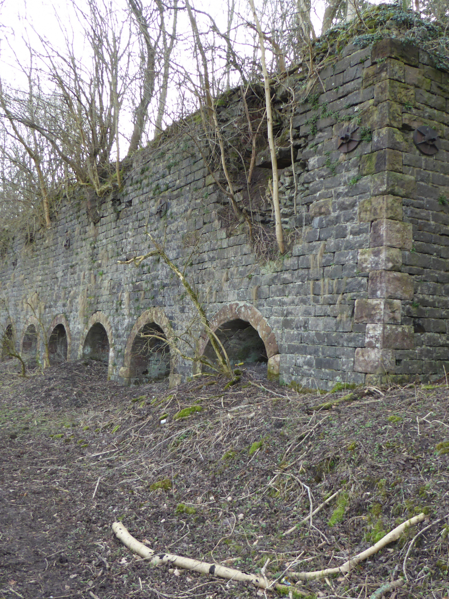 RMH: Limekilns along from Hollandbush House