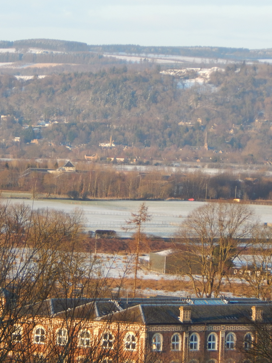 Sophie Coyle: The beautiful view of the hills in the background and the top of Hayford mill in the front